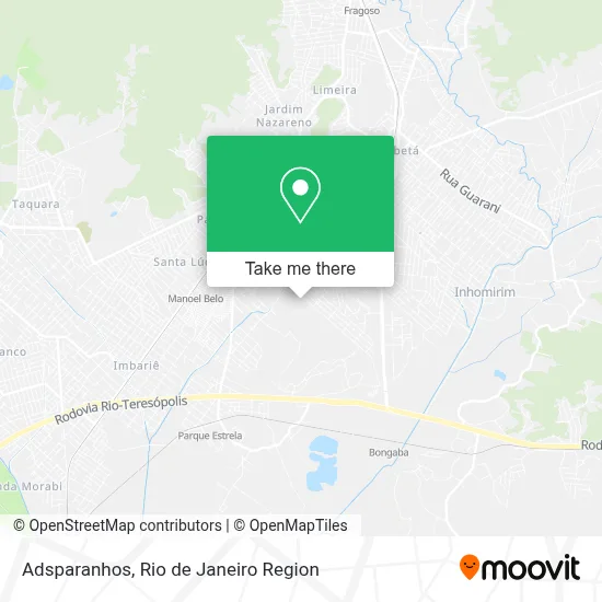 Adsparanhos map