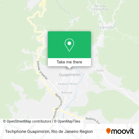 Techphone Guapimirim map