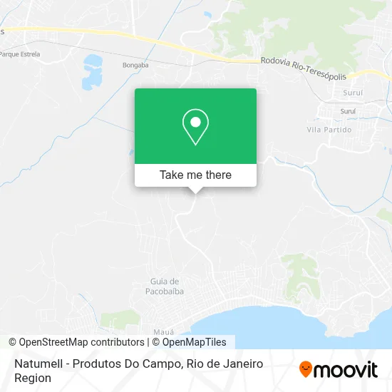 Natumell - Produtos Do Campo map