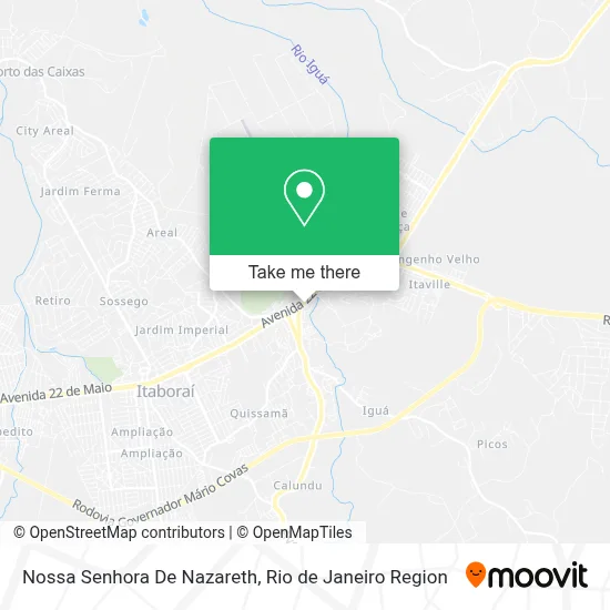 Nossa Senhora De Nazareth map