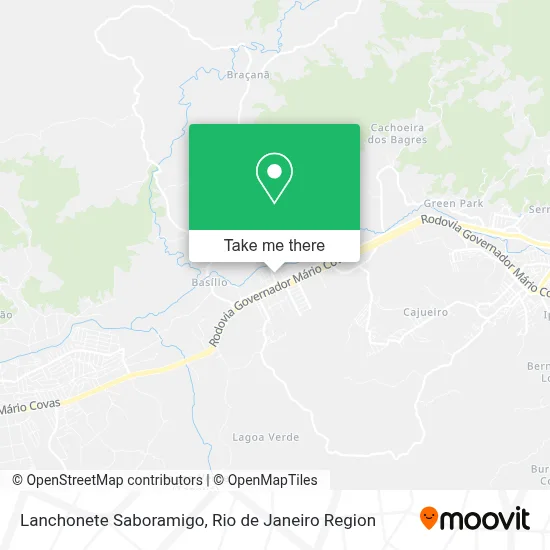 Lanchonete Saboramigo map