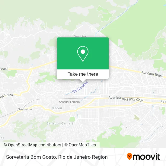 Sorveteria Bom Gosto map