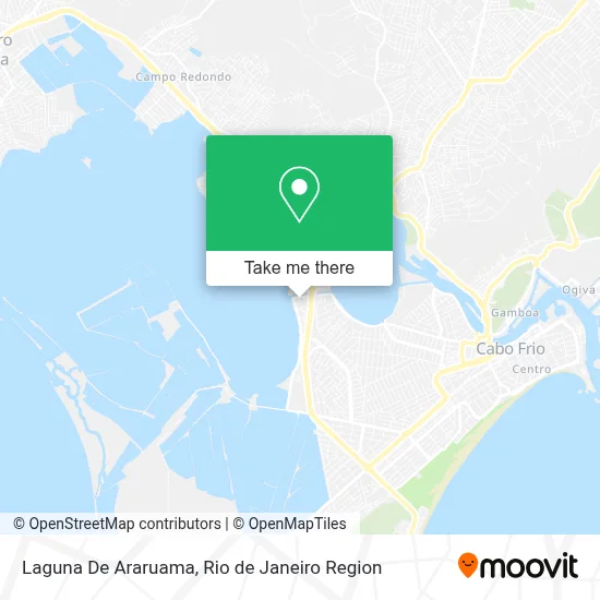 Laguna De Araruama map