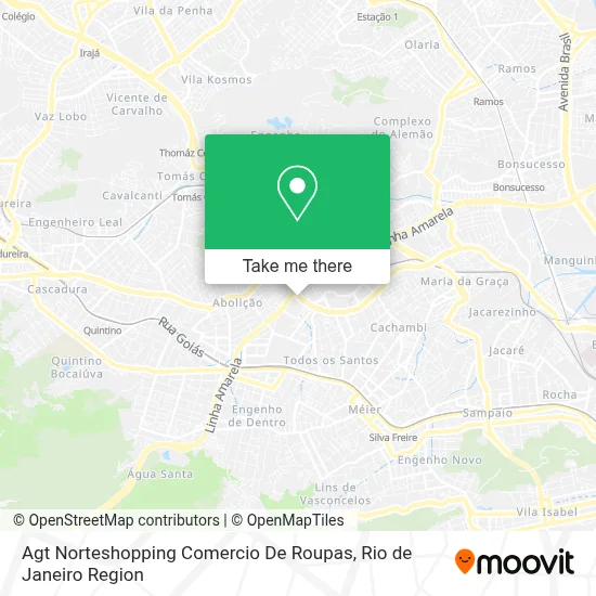 Agt Norteshopping Comercio De Roupas map