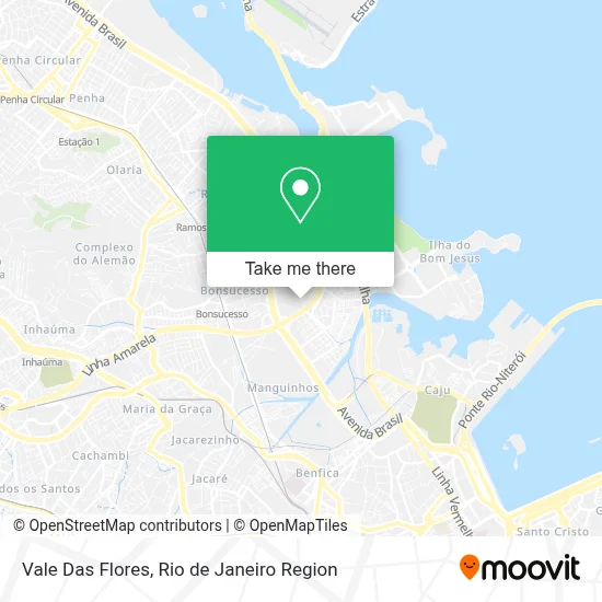 Vale Das Flores map