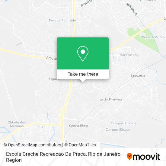 Escola Creche Recreacao Da Praca map