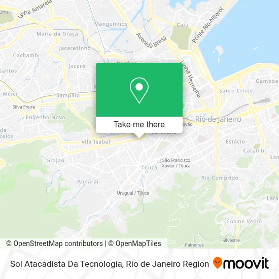 Sol Atacadista Da Tecnologia map