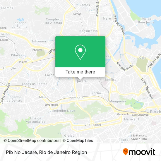 Pib No Jacaré map