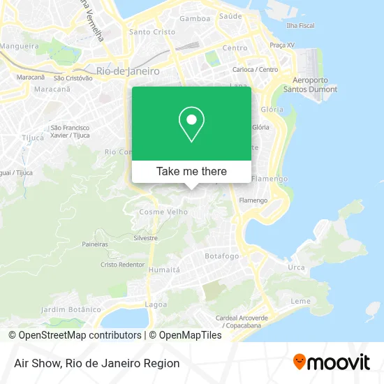 Air Show map
