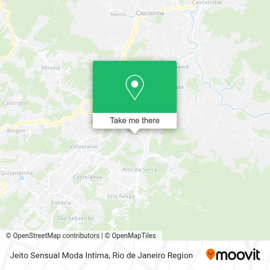 Jeito Sensual Moda Intima map