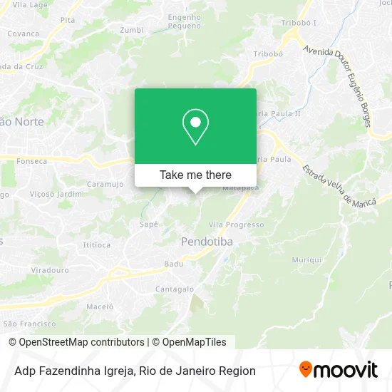 Adp Fazendinha Igreja map