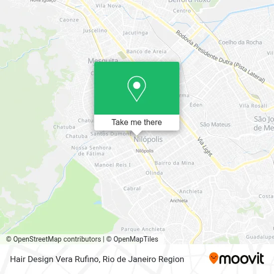 Hair Design Vera Rufino map