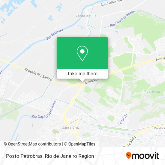 Posto Petrobras map