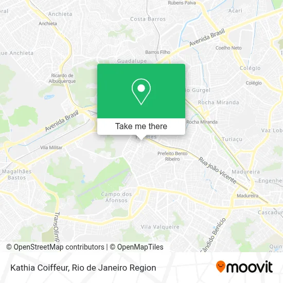 Kathia Coiffeur map