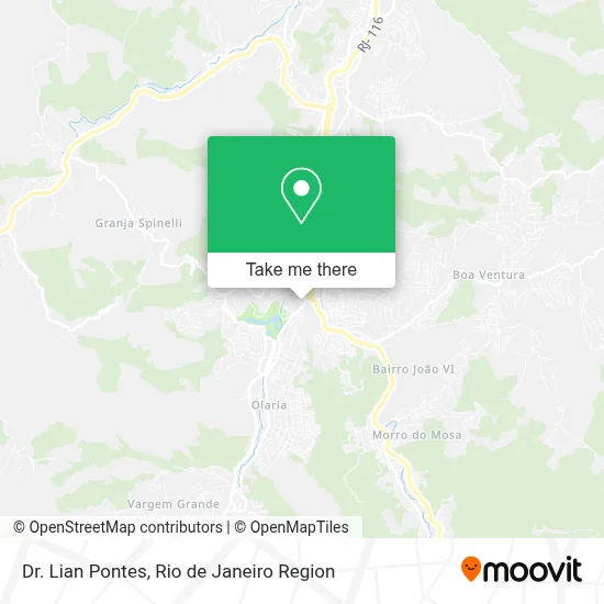 Dr. Lian Pontes map