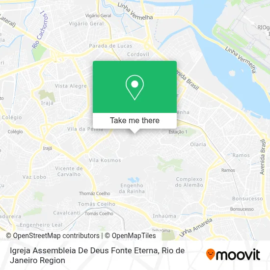 Igreja Assembleia De Deus Fonte Eterna map