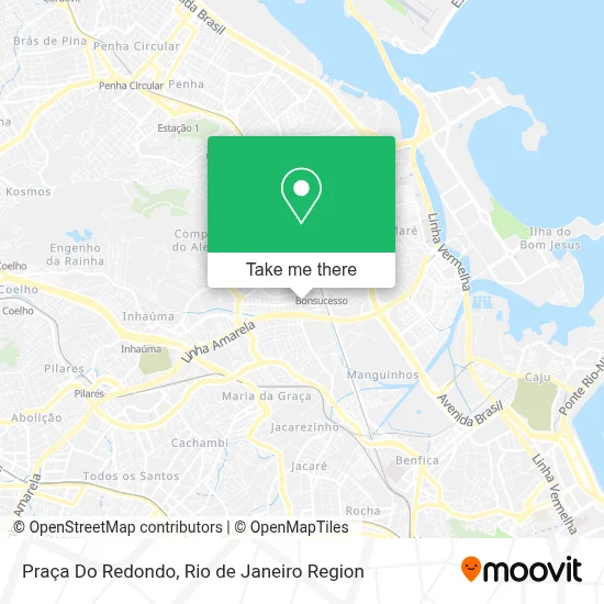 Praça Do Redondo map