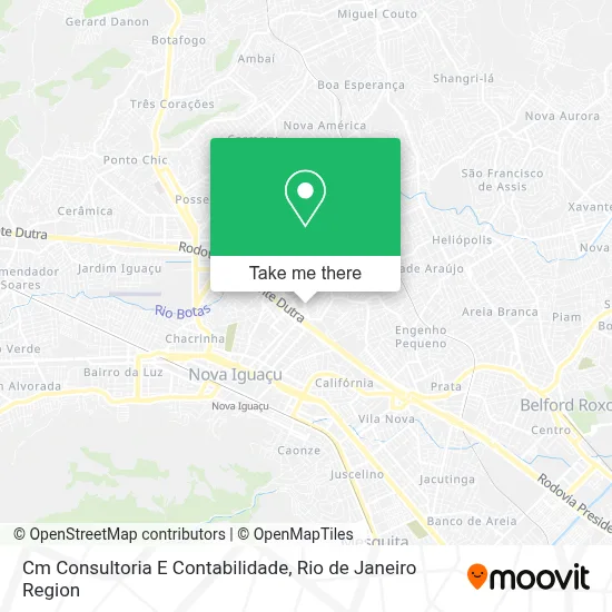 Cm Consultoria E Contabilidade map