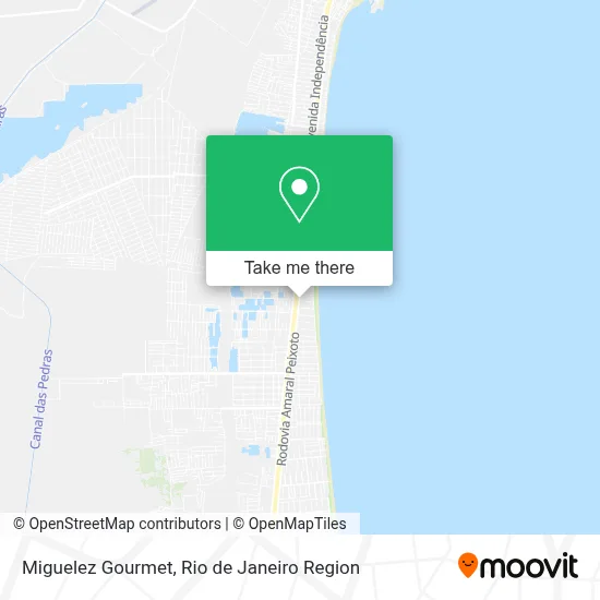 Miguelez Gourmet map