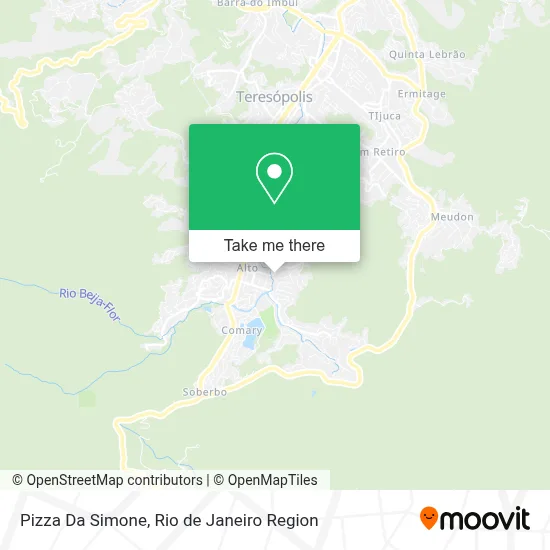Pizza Da Simone map
