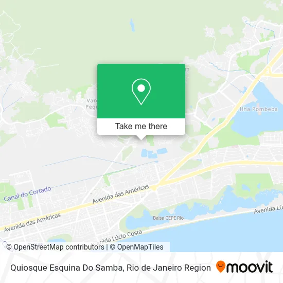 Quiosque Esquina Do Samba map