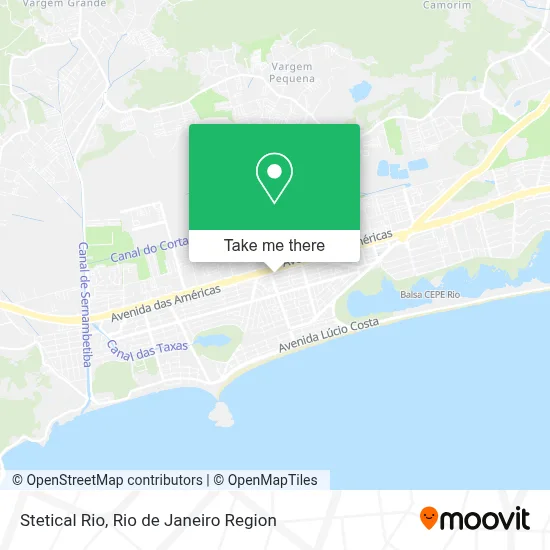 Stetical Rio map