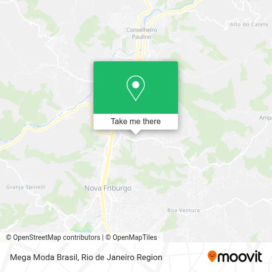 Mega Moda Brasil map