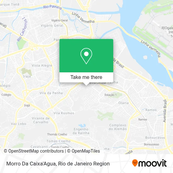 Morro Da Caixa'Agua map