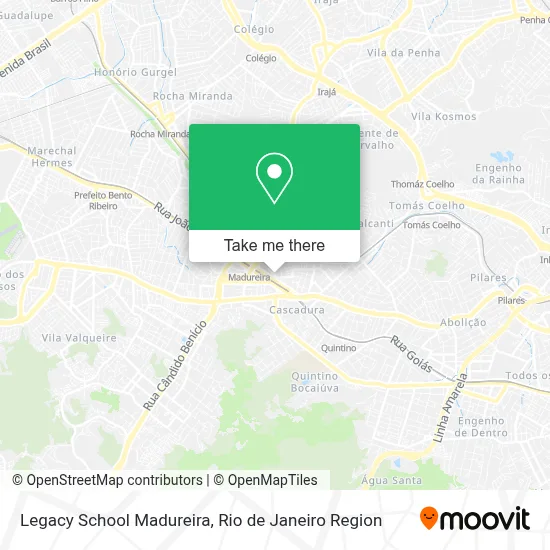 Legacy School Madureira map