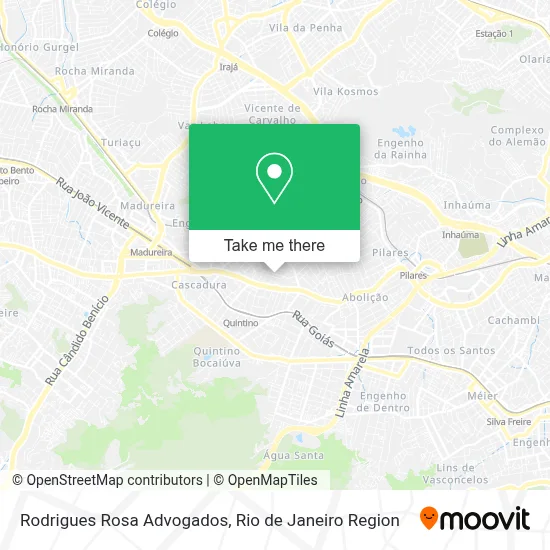 Rodrigues Rosa Advogados map
