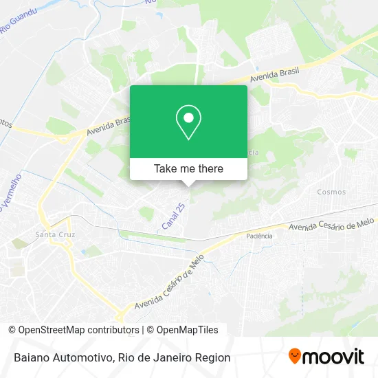 Baiano Automotivo map