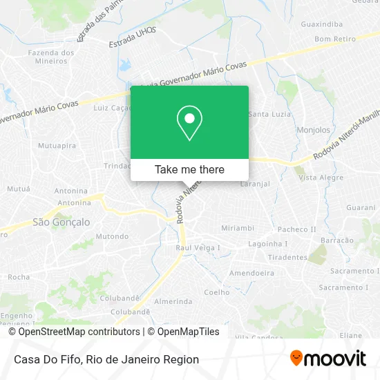 Casa Do Fifo map