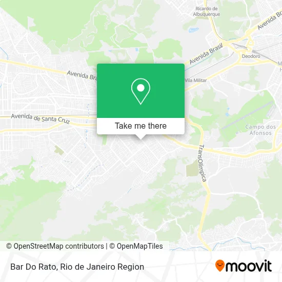 Bar Do Rato map