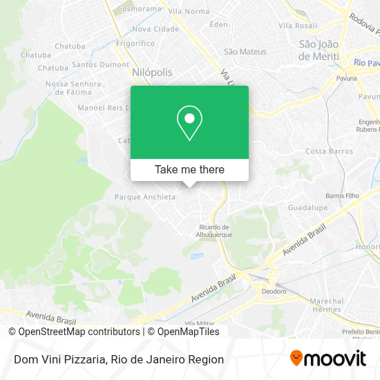 Dom Vini Pizzaria map
