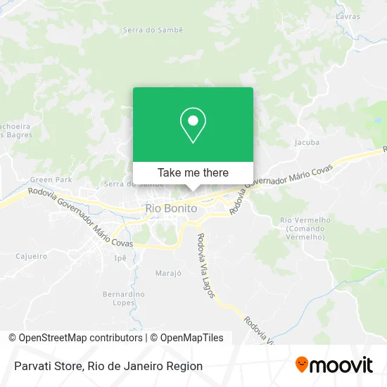 Parvati Store map