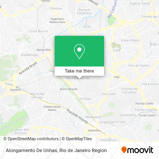 Alongamento De Unhas map