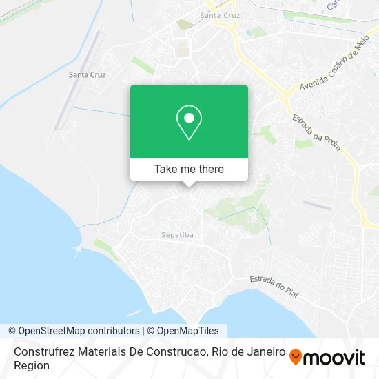 Construfrez Materiais De Construcao map