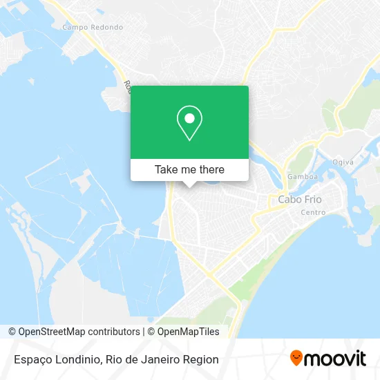 Espaço Londinio map