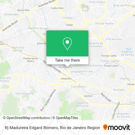 Rj Madureira Edgard Romero map