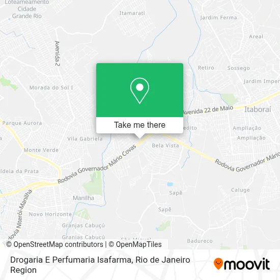 Drogaria E Perfumaria Isafarma map