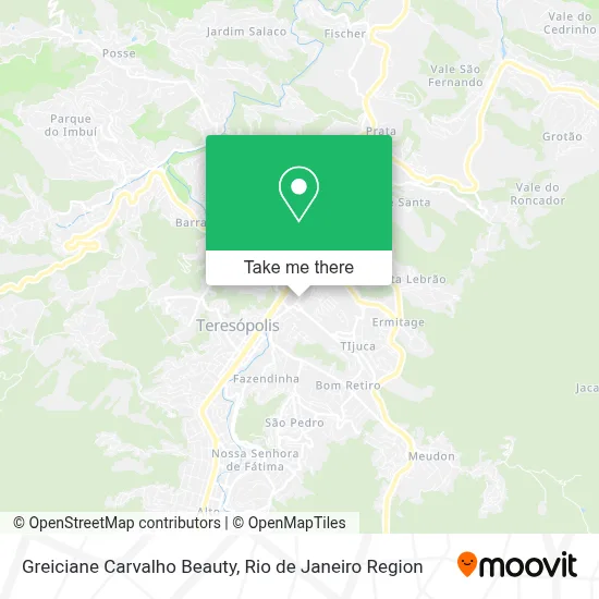 Greiciane Carvalho Beauty map