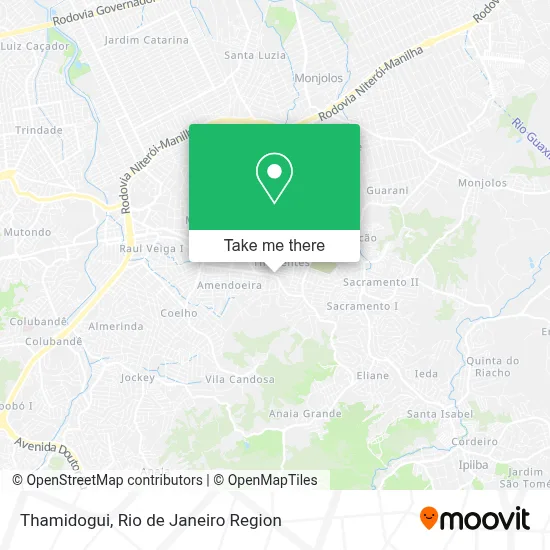 Thamidogui map