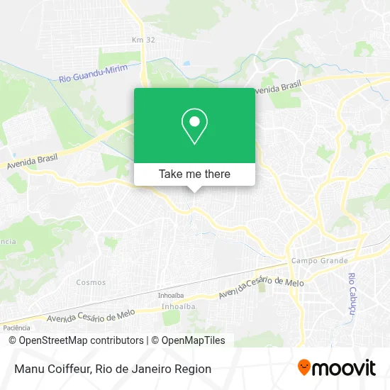 Manu Coiffeur map