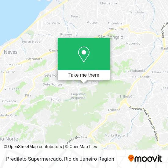 Predileto Supermercado map