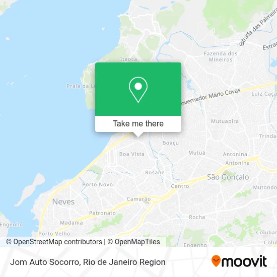 Jom Auto Socorro map