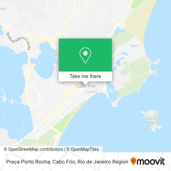 Praça Porto Rocha, Cabo.Frio map