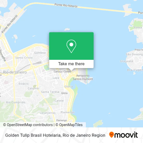 Golden Tulip Brasil Hotelaria map