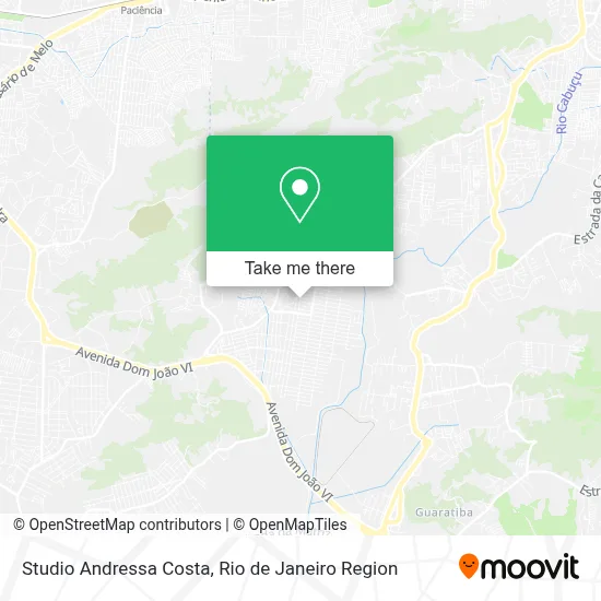 Studio Andressa Costa map