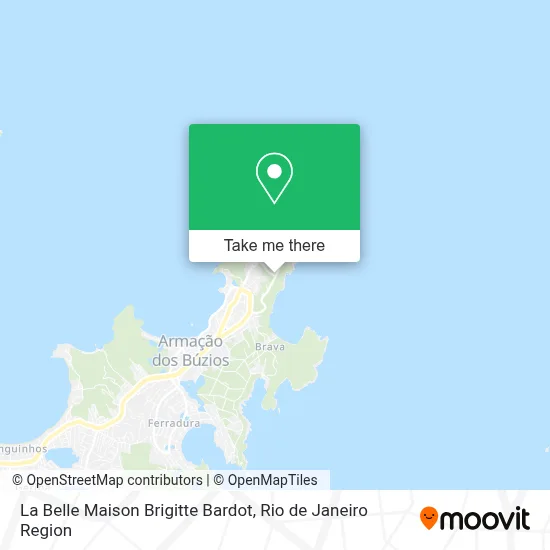 La Belle Maison Brigitte Bardot map