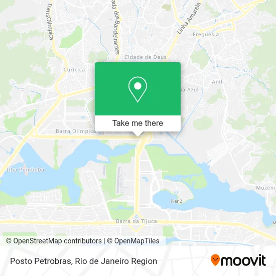 Posto Petrobras map